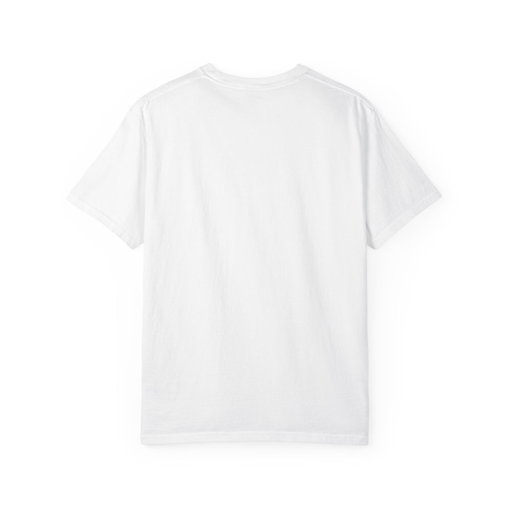 White Quarantined Biohazard Skull T-Shirt — "The Quarantined" Graphic Tee