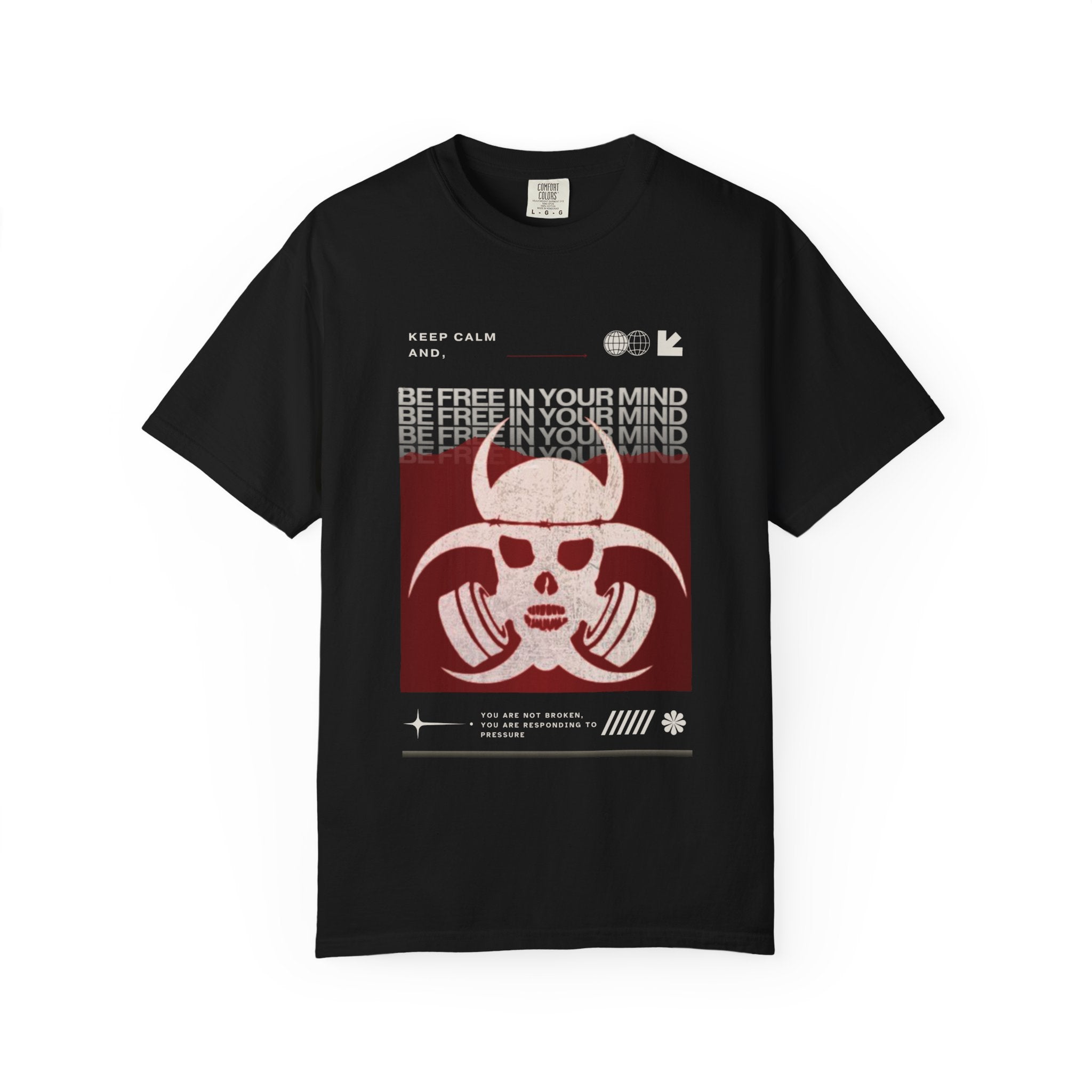 "Be Free in Your Mind" Streetwear Tee
