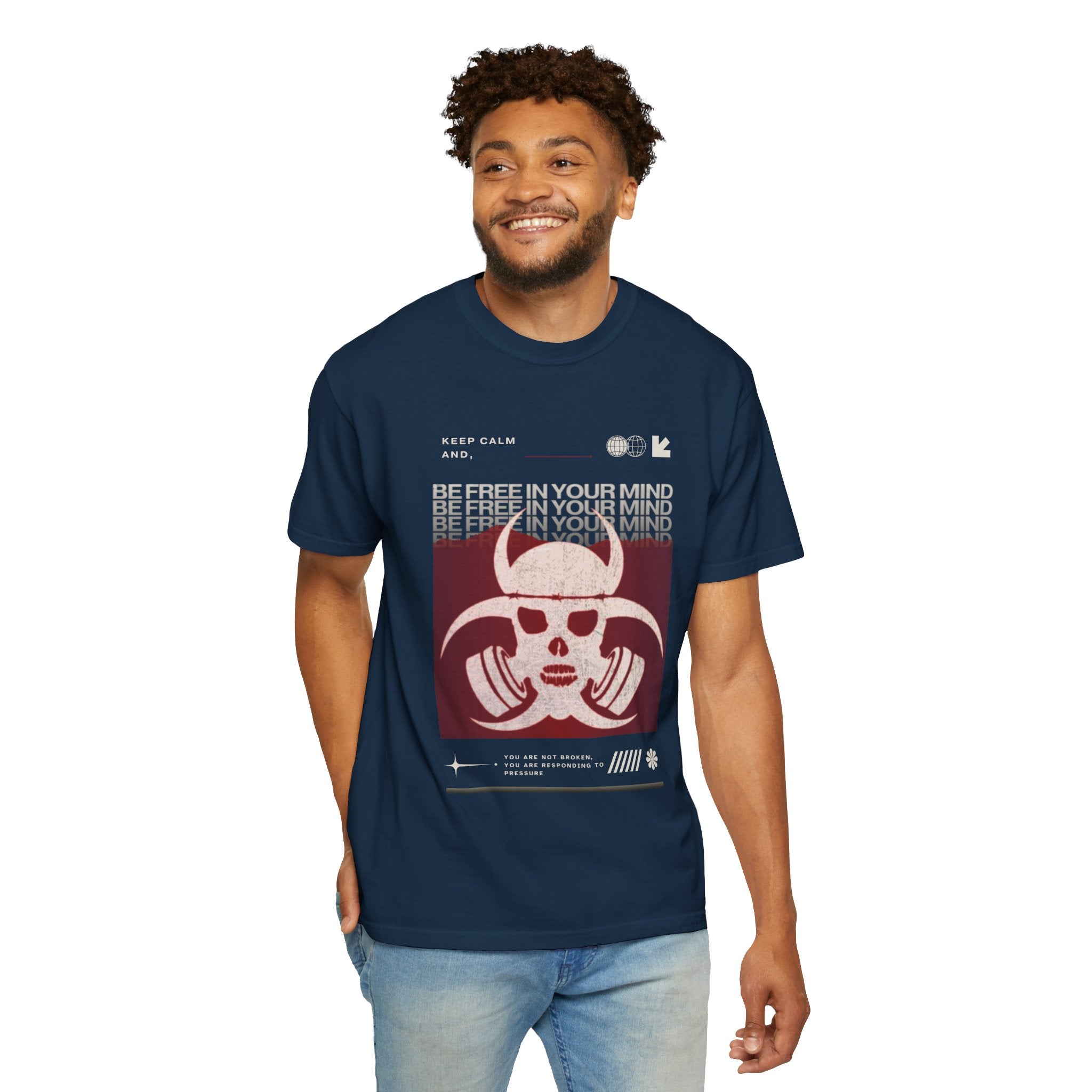 "Be Free in Your Mind" Streetwear Tee