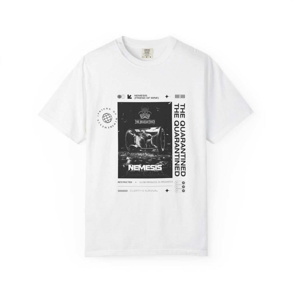 White Nemesis Quarantined Graphic T-Shirt