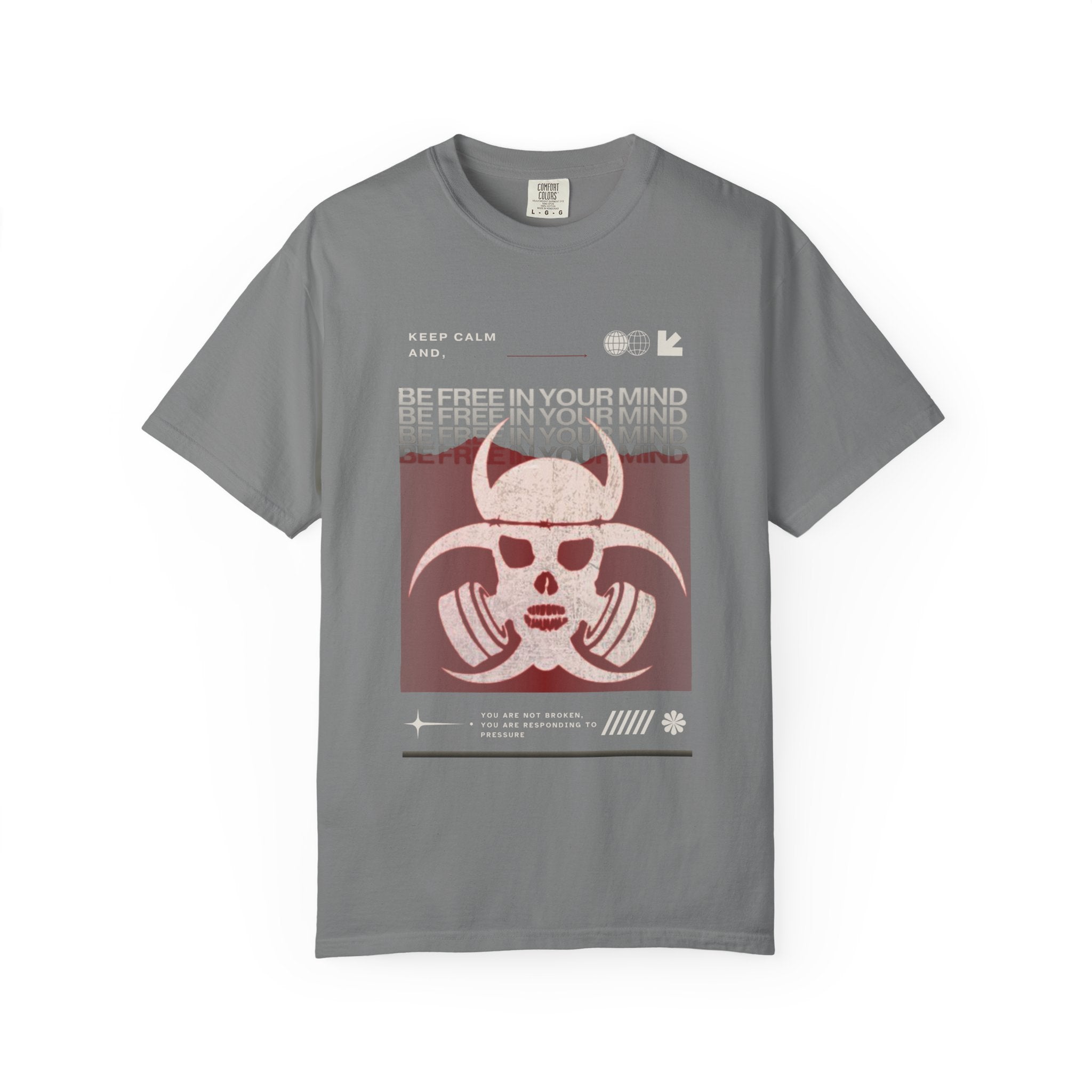 "Be Free in Your Mind" Streetwear Tee