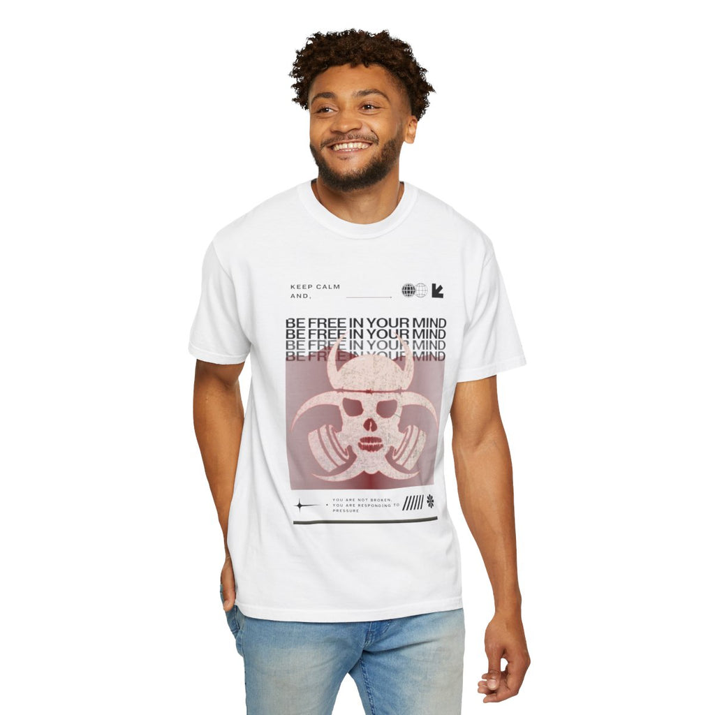 White Be Free In Your Mind T-Shirt