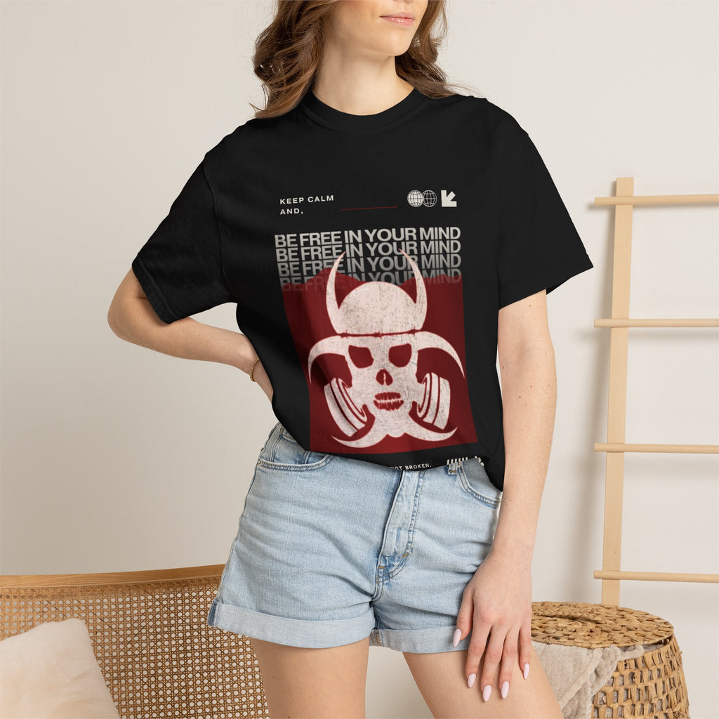 "Be Free in Your Mind" Streetwear Tee