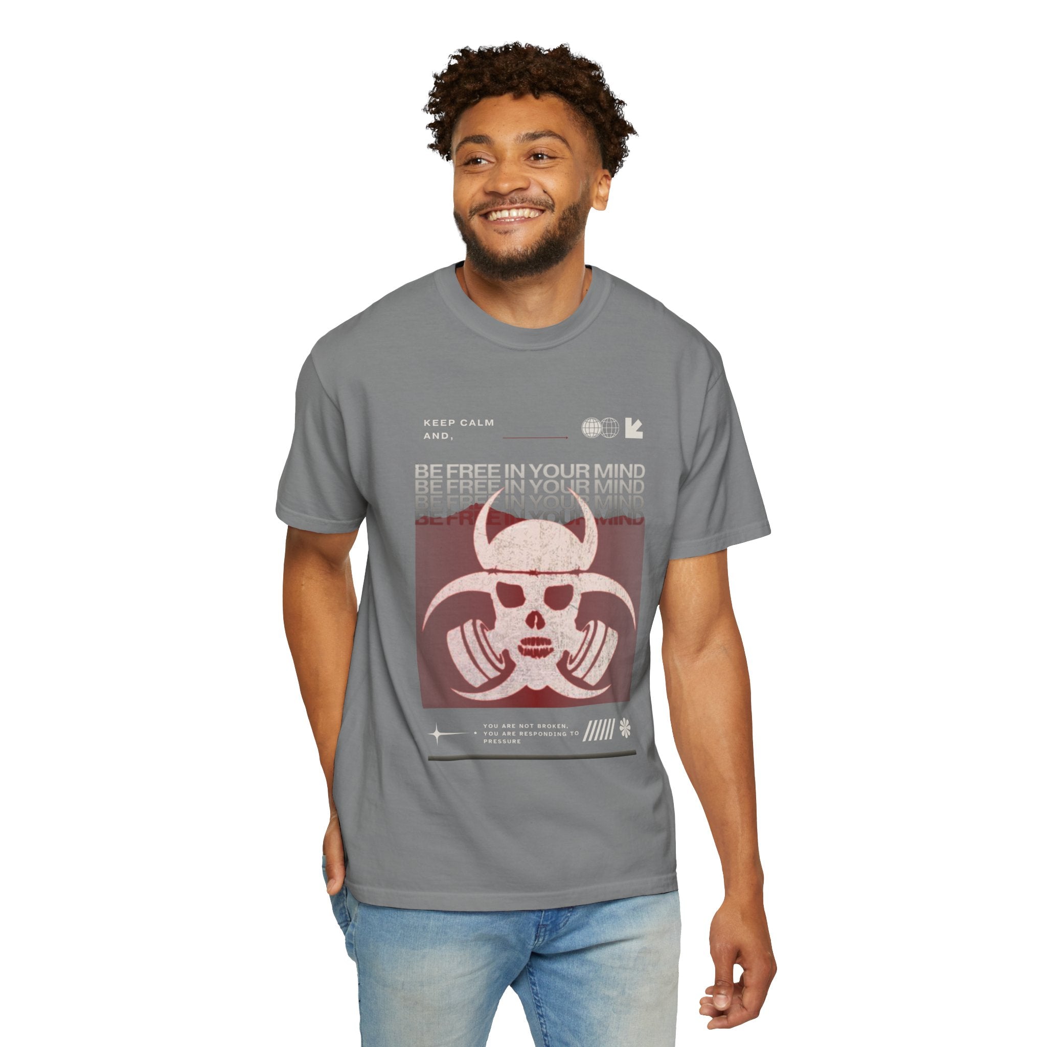 "Be Free in Your Mind" Streetwear Tee