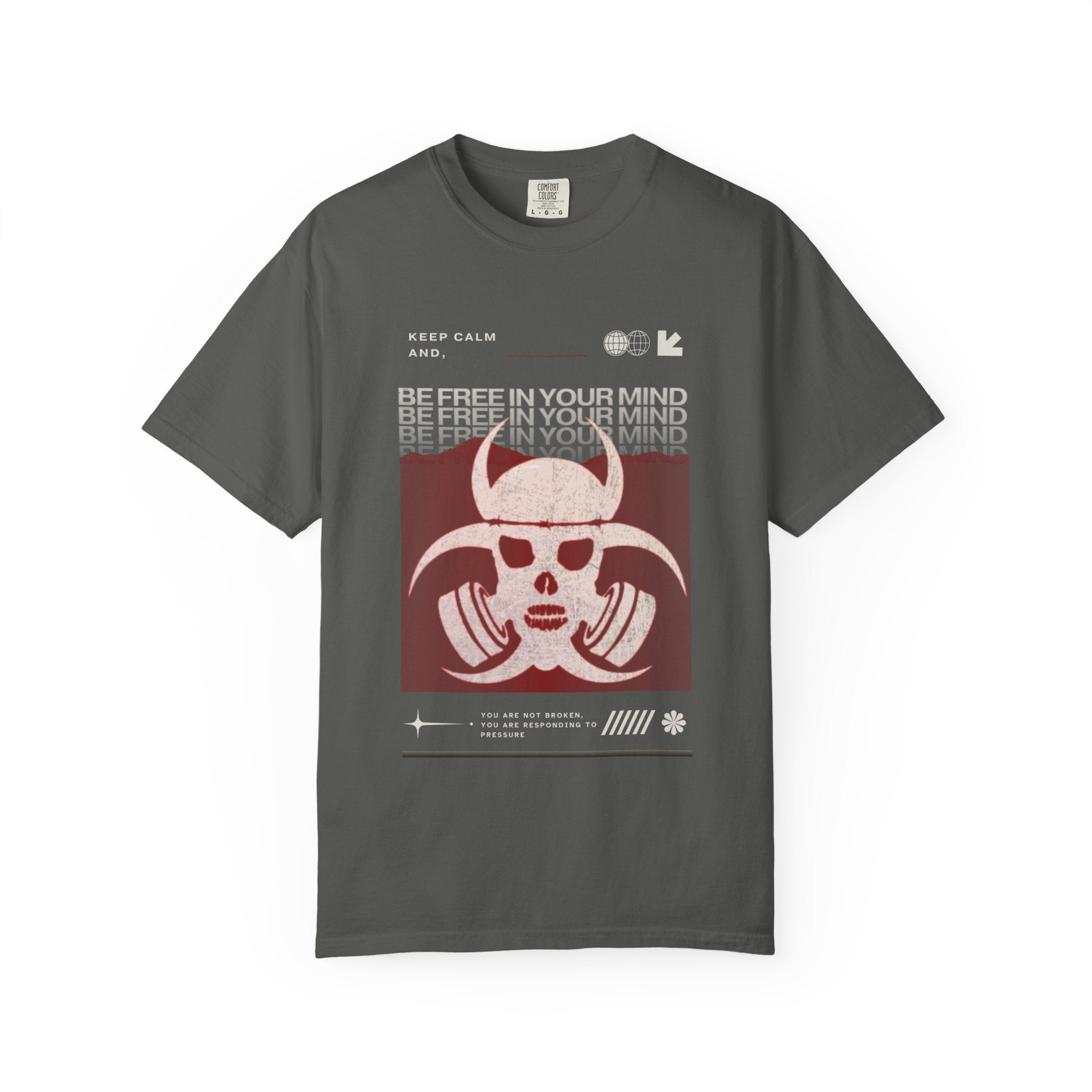 "Be Free in Your Mind" Streetwear Tee