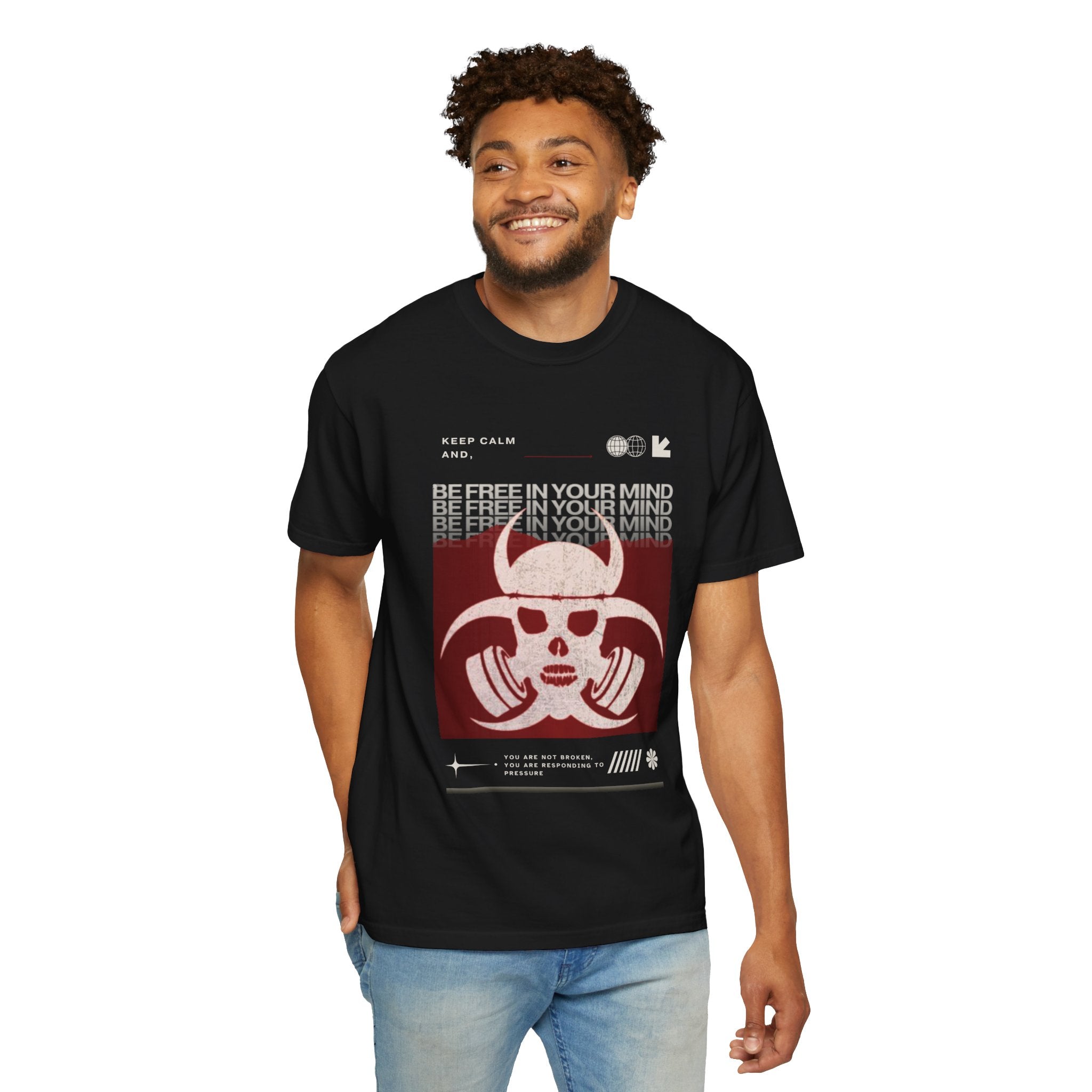 "Be Free in Your Mind" Streetwear Tee