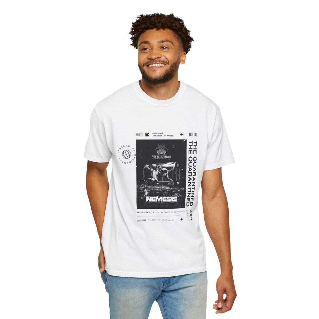 White Nemesis Quarantined Graphic T-Shirt